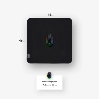 پد ماوس پروین مدل DE-35 سایز ۴۶x۴۶
