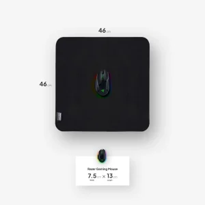 پد ماوس پروین مدل DE-35 سایز ۴۶x۴۶